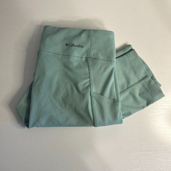 Columbia‎ Pocket Leggings, M Mint Green - Picture 1 of 8